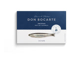 Anchoas del Cantábrico en aceite de oliva virgen extra 100g (14/16 filetes)