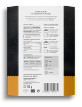 Confit de Pato con Explosión de Naranja