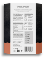 Gambas del Mediterráneo con Explosión de Ajoblanco