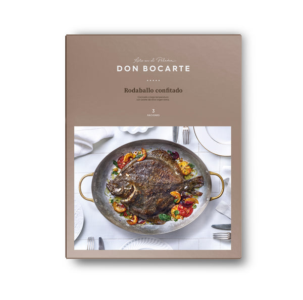 Rodaballo  confitado 3 Raciones